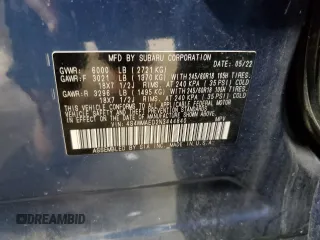 2022 Subaru Ascent Premium with VIN 4S4WMAED2N3444840, listed as a Copart auction lot 64881385 with 115,375 mi miles and Clean title. Bid and sale history available at DreamBid. Image 13.