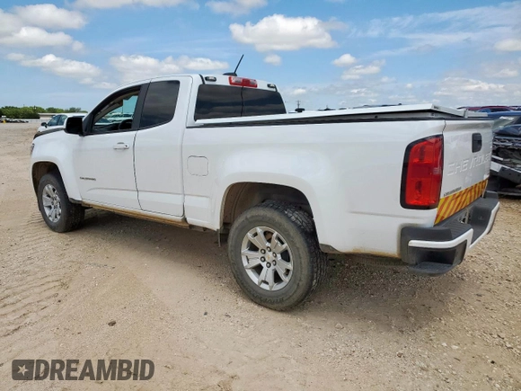 2022 Chevrolet Colorado 2WD LT with VIN 1GCHSCEA0N1153219, listed as a Copart auction lot 57290275 with 51,200 mi miles and Clean title. Bid and sale history available at DreamBid. Image 2.