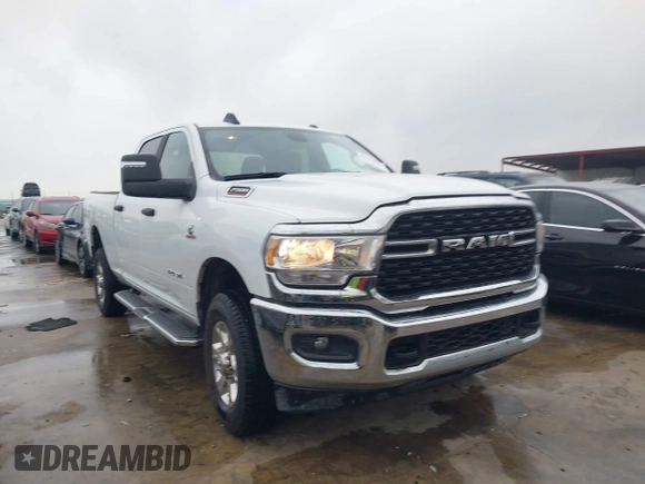 2024 Ram 2500 Big Horn with VIN 3C6UR5DL8RG303908, listed as a IAAI auction lot 42178503 with 53,838 mi miles. Bid and sale history available at carsss.com. Image 1.