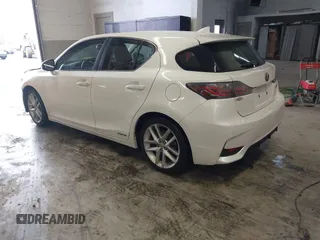 2014 Lexus CT 200h Hybrid with VIN JTHKD5BH4E2201634, listed as a IAAI auction lot 41068948 with 132,125 mi miles. Bid and sale history available at carsss.com. Image 3.
