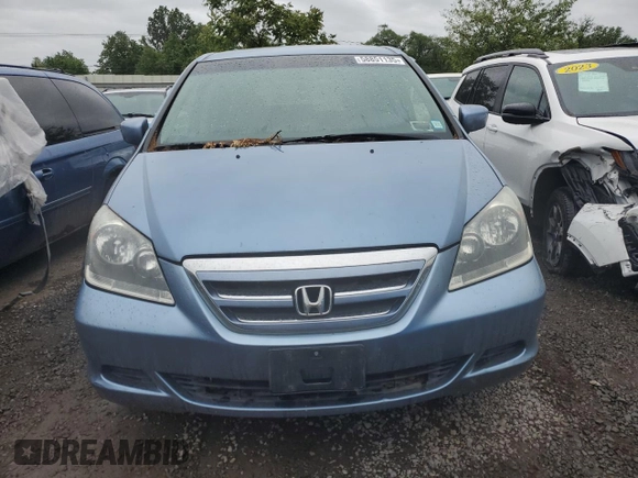 2007 Honda Odyssey EX z VIN 5FNRL38447B060110, wystawiony jako Copart lot #58851135 z przebiegiem 177 889 mil mil oraz Czysty tytuł • Clean title. Historia ofert i sprzedaży dostępna na DreamBid. Obrazek 5.