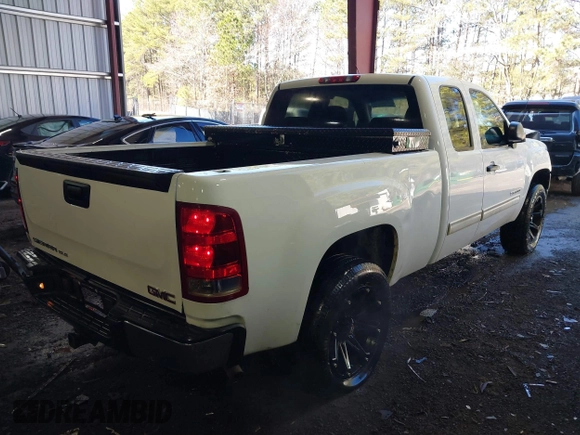 2009 GMC Sierra 1500 SLE with VIN 1GTEK29J19Z289356, listed as a IAAI auction lot 41685255 with 263,314 mi miles. Bid and sale history available at carsss.com. Image 4.