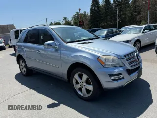 2011 Mercedes-Benz M 350 with VIN 4JGBB8GB3BA657635, listed as a Copart auction lot 55485355 with 204,982 mi miles and Clean Title. Bid and sale history available at DreamBid. Image 1.