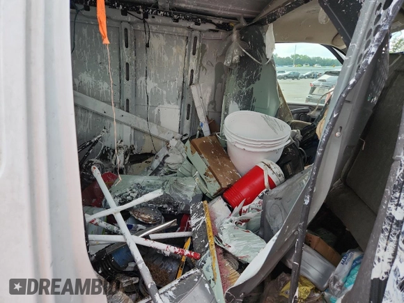 2019 Chevrolet Express Cargo with VIN 1GCWGAFG1K1142337, listed as a Copart auction lot 61009095 with Not provided miles and Salvage title. Bid and sale history available at DreamBid. Image 10.