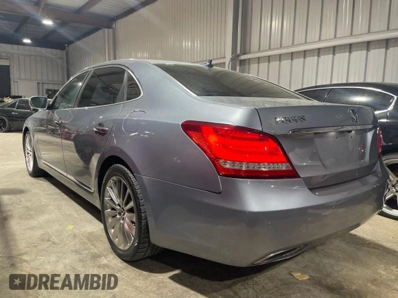 2014 Hyundai Equus Ultimate z VIN KMHGH4JH1EU084232, wystawiony jako Copart lot #48601185 z przebiegiem 145 219 mil mil oraz Szkoda całkowita • Salvage title. Historia ofert i sprzedaży dostępna na DreamBid. Obrazek 3.