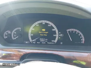 2011 Mercedes-Benz S-Class S 550 with VIN WDDNG8GBXBA365599, listed as a IAAI auction lot 41886029 with 60,859 mi miles. Bid and sale history available at carsss.com. Image 7.