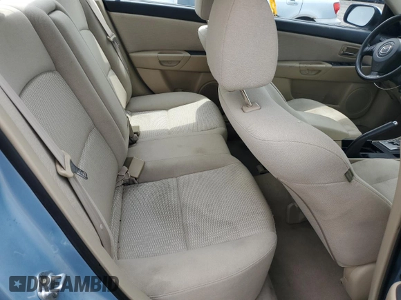 2007 Mazda 3 i Touring with VIN JM1BK32G271754990, listed as a Copart auction lot 55819265 with 64,345 mi miles and Salvage Title. Bid and sale history available at DreamBid. Image 10.