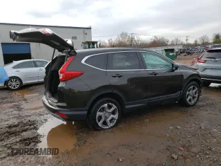 2018 Honda CR-V EX-L with VIN 2HKRW2H82JH698191, listed as a Copart auction lot 70147052 with 34,352 mi miles. Bid and sale history available at carsss.com. Image 3.