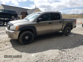 2006 Nissan Titan SE z VIN 1N6BA07B86N504107, wystawiony jako Copart lot #50311575 z przebiegiem 182 139 mil mil oraz Czysty tytuł • Clean title. Historia ofert i sprzedaży dostępna na DreamBid. Obrazek 1.