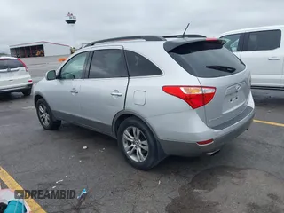 2012 Hyundai Veracruz Limited with VIN KM8NU4CC3CU192174, listed as a IAAI auction lot 42312174 with 201,379 mi miles and . Bid and sale history available at DreamBid. Image 3.