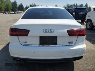 2016 Audi A6 Premium Plus with VIN WAUFGAFC1GN002394, listed as a Copart auction lot 54264485 with 152,290 mi miles and Salvage Title. Bid and sale history available at DreamBid. Image 6.