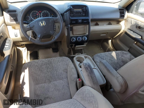 2006 Honda CR-V LX with VIN SHSRD68516U408525, listed as a Copart auction lot 52721685 with 213,827 mi miles and Salvage Title. Bid and sale history available at DreamBid. Image 8.