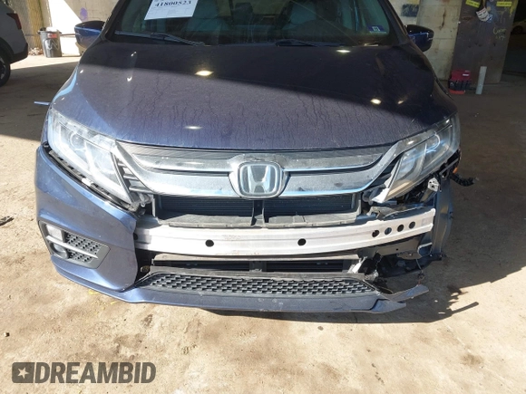 2019 Honda Odyssey EX-L z VIN 5FNRL6H74KB126773, wystawiony jako IAAI lot #41800523 z przebiegiem 46 982 mil mil oraz . Historia ofert i sprzedaży dostępna na DreamBid. Obrazek 6.