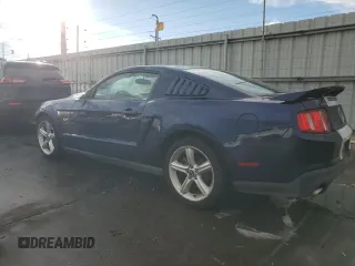 2012 Ford Mustang GT Premium with VIN 1ZVBP8CF1C5211246, listed as a Copart auction lot 45237815 with 136,898 mi miles and Clean Title. Bid and sale history available at carsss.com. Image 2.