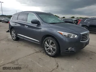 2013 Infiniti JX35 with VIN 5N1AL0MM3DC320793, listed as a Copart auction lot 71302324 with 171,359 mi miles and Clean Title. Bid and sale history available at carsss.com. Image 4.
