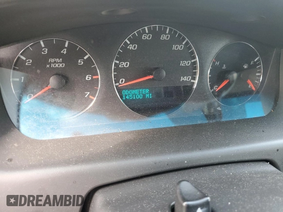 2011 Chevrolet Impala LT Fleet with VIN 2G1WG5EK0B1234247, listed as a Copart auction lot 55439495 with 145,100 mi miles and Salvage Title. Bid and sale history available at DreamBid. Image 9.
