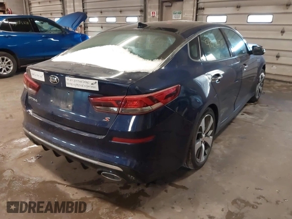 2019 Kia Optima LX with VIN 5XXGT4L3XKG317045, listed as a IAAI auction lot 41282478 with 37,028 mi miles and . Bid and sale history available at carsss.com. Image 4.