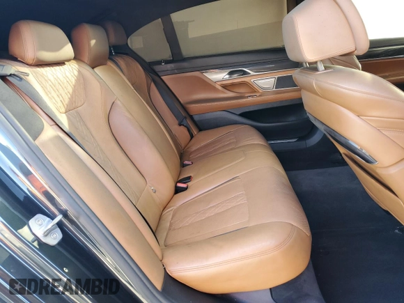 2016 BMW 7 Series 750i with VIN WBA7F0C57GGL99332, listed as a Copart auction lot 56144533 with 95,626 mi miles. Bid and sale history available at carsss.com. Image 10.
