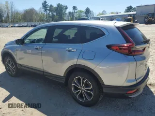 2020 Honda CR-V EX with VIN 2HKRW2H56LH621512, listed as a Copart auction lot 54321615 with 117,713 mi miles and Salvage Title. Bid and sale history available at DreamBid. Image 2.