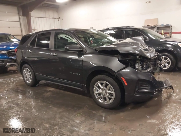 2022 Chevrolet Equinox LS with VIN 3GNAXSEV1NS172125, listed as a IAAI auction lot 40965459 with 40,499 mi miles. Bid and sale history available at carsss.com. Image 1.