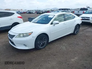 2013 Lexus ES 4dr Sdn with VIN JTHBK1GG9D2014631, listed as a IAAI auction lot 41931985 with 168,385 mi miles. Bid and sale history available at carsss.com. Image 18.