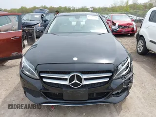 2015 Mercedes-Benz C with VIN 55SWF4KBXFU040013, listed as a IAAI auction lot 42136894 with 123,460 mi miles. Bid and sale history available at carsss.com. Image 13.