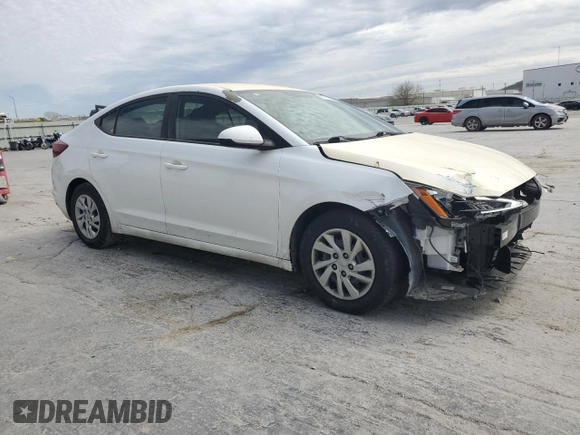 2019 Hyundai Elantra SE with VIN 5NPD74LF8KH463773, listed as a Copart auction lot 50739665 with 96,234 mi miles and Salvage Title. Bid and sale history available at DreamBid. Image 4.