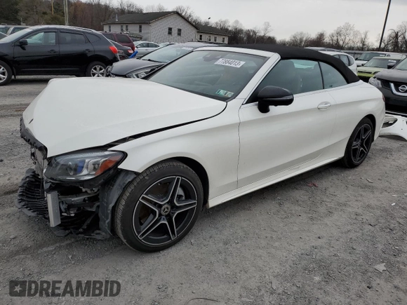 2021 Mercedes-Benz C 300 with VIN W1KWK8EB3MG094908, listed as a Copart auction lot 77884013 with Not Provided miles and . Bid and sale history available at DreamBid. Image 1.