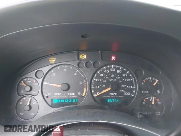2003 Chevrolet Blazer LS z VIN 1GNDT13X63K106315, wystawiony jako IAAI lot #41914116 z przebiegiem 196 774 mil mil oraz . Historia ofert i sprzedaży dostępna na DreamBid. Obrazek 7.