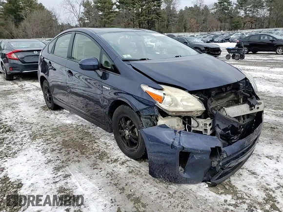 2012 Toyota Prius One with VIN JTDKN3DU2C1498743, listed as a Copart auction lot 57127005 with 319,768 mi miles and Non Repairable. Bid and sale history available at DreamBid. Image 10.