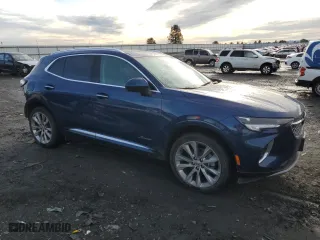 2022 Buick Envision Avenir with VIN LRBFZSR4XND146728, listed as a Copart auction lot 84960404 with 15,198 mi miles and Salvage Title. Bid and sale history available at carsss.com. Image 4.