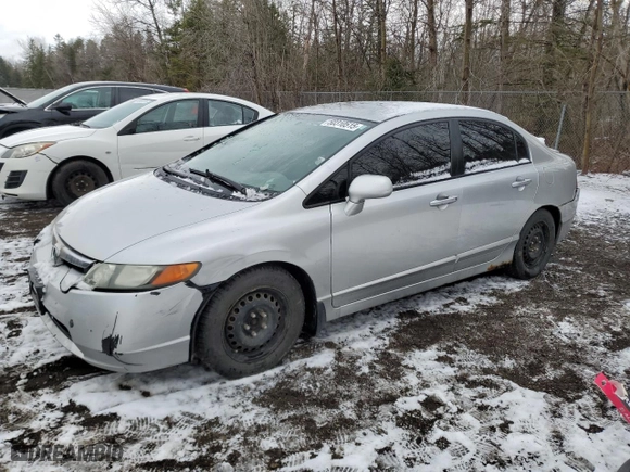 2006 Honda Civic Sdn LX with VIN 2HGFA16516H018142, listed as a Copart auction lot 50310515 with 338,475 mi miles and Clean Title. Bid and sale history available at carsss.com. Image 1.