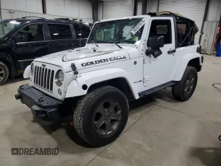 2018 Jeep Wrangler Sport with VIN 1C4AJWAG0JL912921, listed as a Copart auction lot 50337675 with 104,015 mi miles and Salvage Title. Bid and sale history available at carsss.com. Image 1.
