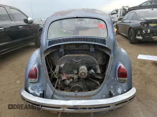 1970 Volkswagen Beetle with VIN 1102591381, listed as a Copart auction lot 66909304 with 10,152 mi miles and Non Repairable. Bid and sale history available at DreamBid. Image 6.