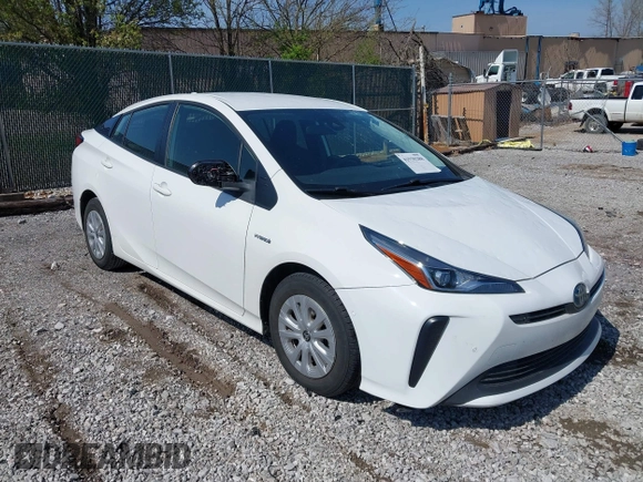 2022 Toyota Prius L Eco with VIN JTDKAMFUXN3159170, listed as a IAAI auction lot 41930288 with 53,414 mi miles and . Bid and sale history available at DreamBid. Image 1.