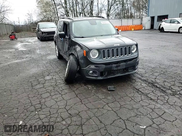 2015 Jeep Renegade Latitude with VIN ZACCJABT5FPB48543, listed as a Copart auction lot 49444475 with 140,452 mi miles and Salvage Title. Bid and sale history available at DreamBid. Image 12.