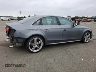 2014 Audi S4 Premium Plus with VIN WAUBGAFL4EA080431, listed as a Copart auction lot 65033654 with 48,430 mi miles and Salvage Title. Bid and sale history available at carsss.com. Image 3.