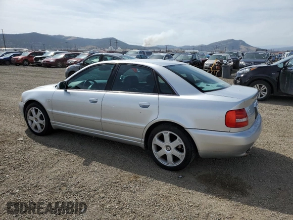 2001 Audi S4 with VIN WAURD68D91A045162, listed as a Copart auction lot 52643245 with 175,863 mi miles and Clean Title. Bid and sale history available at carsss.com. Image 2.