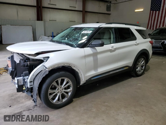 2020 Ford Explorer XLT with VIN 1FMSK7DHXLGC74728, listed as a Copart auction lot 50770525 with 47,751 mi miles and Salvage Title. Bid and sale history available at carsss.com. Image 1.