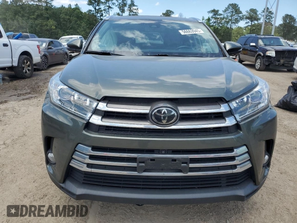 2018 Toyota Highlander Limited с VIN 5TDDZRFH7JS841952, выставлен на аукционе Copart как лот 56663945 с пробегом 50 489 миль миль и Списание • Salvage title. История ставок и продаж доступна на DreamBid. Изображение 5.
