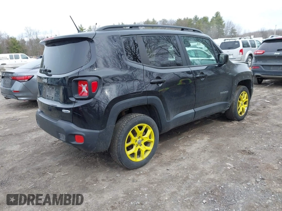 2017 Jeep Renegade Latitude with VIN ZACCJBBB5HPE89005, listed as a IAAI auction lot 41922774 with 110,068 mi miles. Bid and sale history available at carsss.com. Image 4.