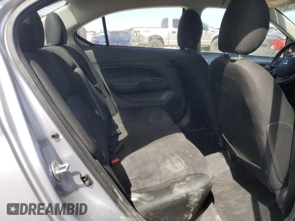 2024 Mitsubishi Mirage ES z VIN ML32FUFJ3RHF03802, wystawiony jako Copart lot #47757585 z przebiegiem 19 944 mil mil oraz Szkoda całkowita • Salvage title. Historia ofert i sprzedaży dostępna na DreamBid. Obrazek 10.