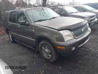2002 Mercury Mountaineer z VIN 4M2ZU86E72ZJ00277, wystawiony jako IAAI lot #41736765 z przebiegiem 213 922 mil mil oraz . Historia ofert i sprzedaży dostępna na DreamBid. Obrazek 1.