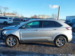 2018 Ford Edge SEL with VIN 2FMPK4J97JBB02288, listed as a IAAI auction lot 41288801 with 1 mi miles. Bid and sale history available at carsss.com. Image 13.