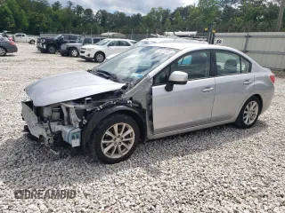 2012 Subaru Impreza Premium с VIN JF1GJAC69CH014122, выставлен на аукционе Copart как лот 55627355 с пробегом 44 432 миль миль и Списание • Salvage title. История ставок и продаж доступна на DreamBid. Изображение 1.