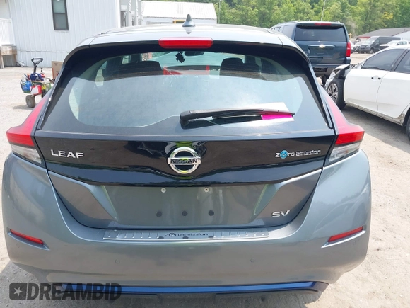 2020 Nissan LEAF SV with VIN 1N4AZ1CP0LC306567, listed as a IAAI auction lot 42429942 with 50,492 mi miles and . Bid and sale history available at DreamBid. Image 16.