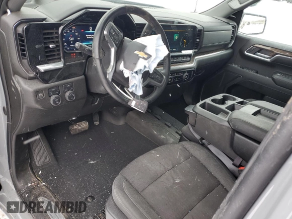2024 Chevrolet Silverado 1500 LT with VIN 1GCPDKEK8RZ153050, listed as a Copart auction lot 88157845 with 17,232 mi miles and Salvage Title. Bid and sale history available at carsss.com. Image 8.