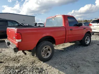 2000 Ford Ranger XL with VIN 1FTYR10VXYPA90058, listed as a Copart auction lot 44582595 with 217,339 mi miles and Salvage Title. Bid and sale history available at carsss.com. Image 3.
