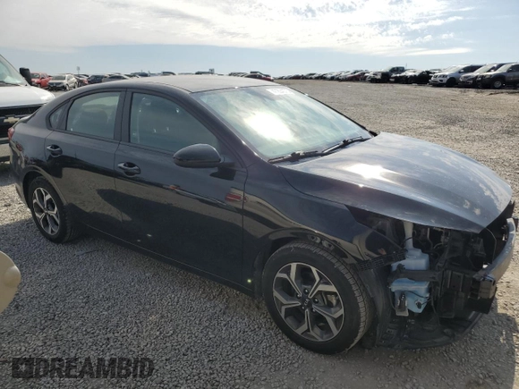 2020 Kia Forte LXS with VIN 3KPF24AD6LE255440, listed as a Copart auction lot 47204375 with 51,955 mi miles and Salvage Title. Bid and sale history available at carsss.com. Image 4.