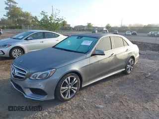 2015 Mercedes-Benz E 350 Sport with VIN WDDHF5KBXFB092315, listed as a IAAI auction lot 41881151 with 67,273 mi miles and . Bid and sale history available at DreamBid. Image 2.